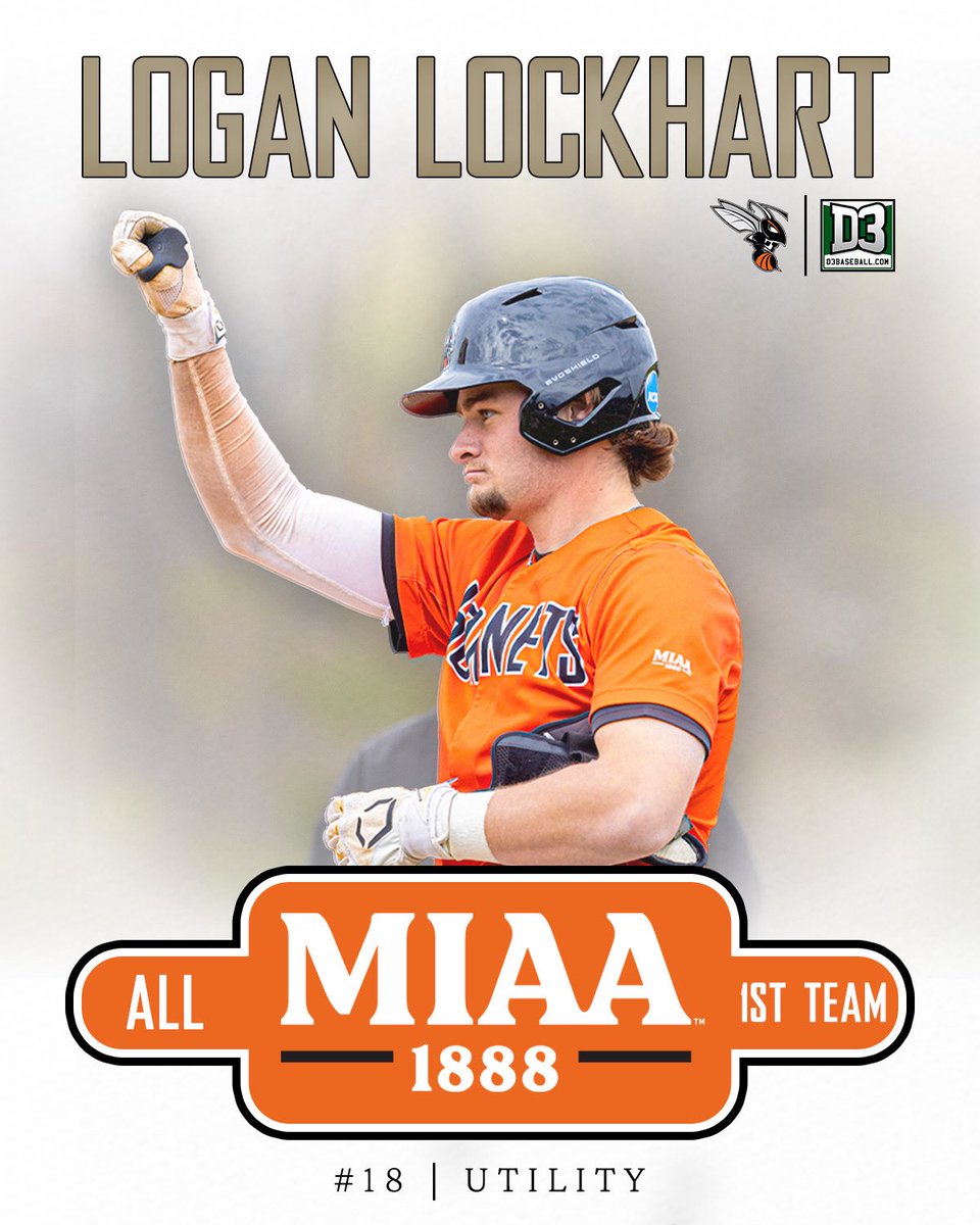 Congratulations to Cooper Mills (SS), Caleb Moore (C), and Logan Lockhart (UTIL) on earning All-MIAA First Team honors! 🐝⚾️🏆

#d3baseball