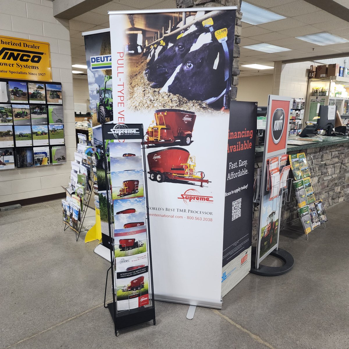 Exciting to visit our new dealer in Tennessee and Kentucky AgCentral Coop. Contact Eric, Mitch or Zack for more information on quoting your #SupremeMixer. Or visit their stores for more information. #SupremeForAReason
