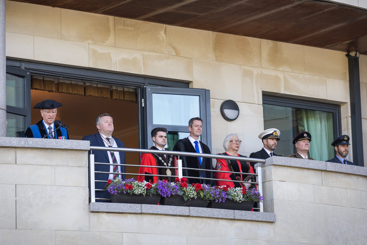 LCCC (@lisburnccc) on Twitter photo At 9am this morning, we began our #VEDay80 commemorations with the Town Crier reading the VE Day 80 Proclamation on the balcony of <a href="/LVIConference/">Lagan Valley Island</a>
The official VE Day80 flag was then raised in a poignant ceremony. The 80th anniversary was further marked by <a href="/PoppyLegion/">Royal British Legion</a> Lisburn At 9am this morning, we began our #VEDay80 commemorations with the Town Crier reading the VE Day 80 Proclamation on the balcony of <a href="/LVIConference/">Lagan Valley Island</a>
The official VE Day80 flag was then raised in a poignant ceremony. The 80th anniversary was further marked by <a href="/PoppyLegion/">Royal British Legion</a> Lisburn