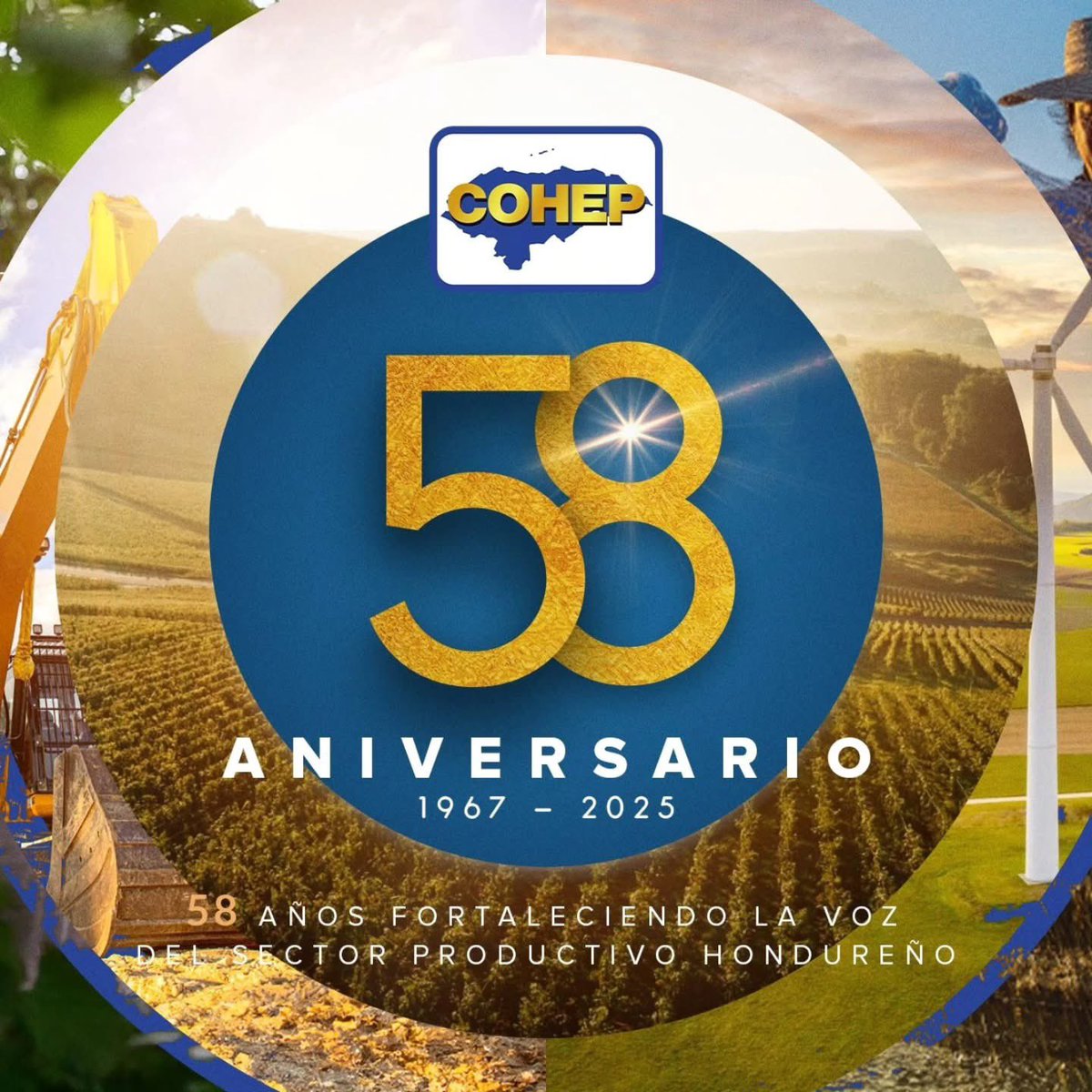 La ANDI como parte de las organizaciones que participaron en su formación felicita al <a href="/COHEPHonduras/">COHEP</a> en su aniversario éxitos los empresarios de #Honduras