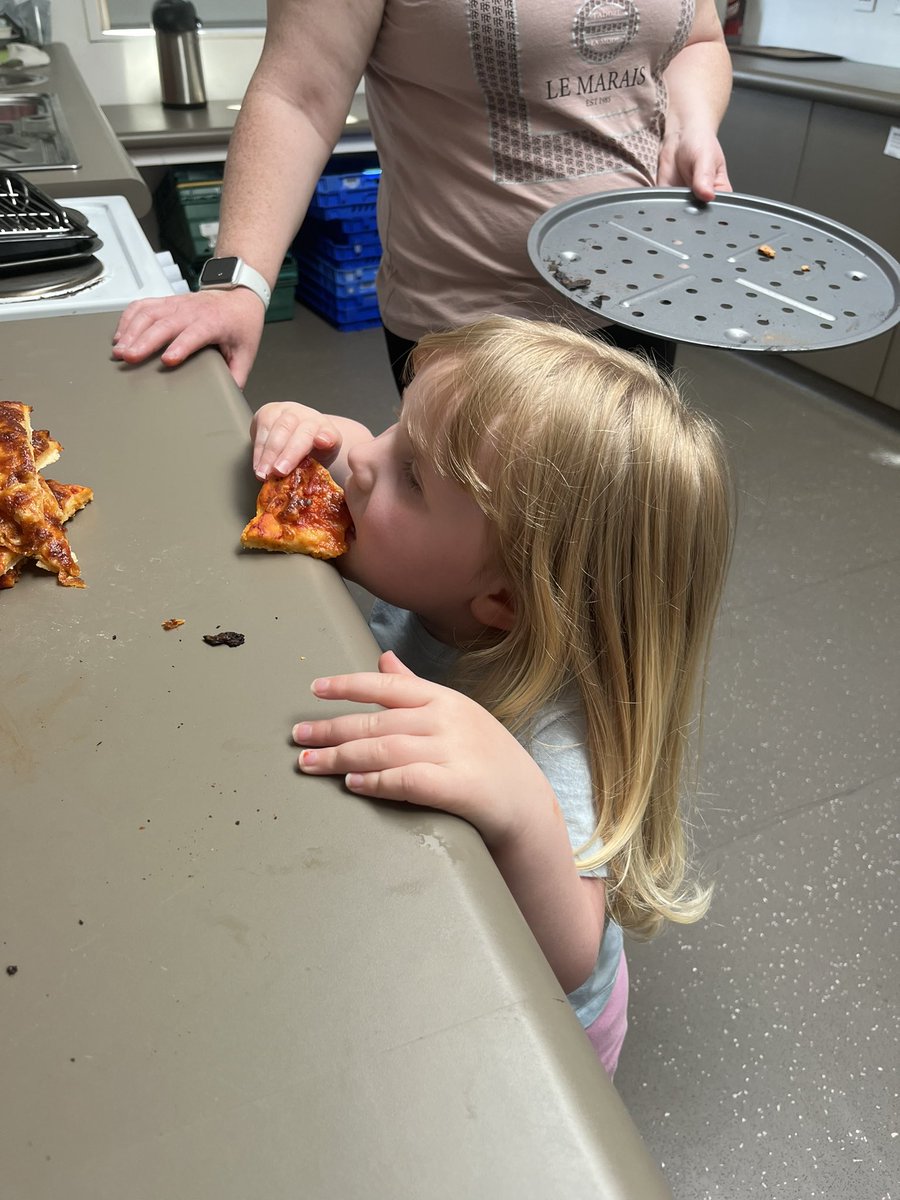 Week 5 Wednesday free cooking class- Pizza! Had to measure out the ingredients, mix it together with our hands, roll it out, spread the sauce then put the cheese on. Everyone loved getting messy and of course getting to eat it- yummy! 

#wlequity #feedthefamilyforafiver