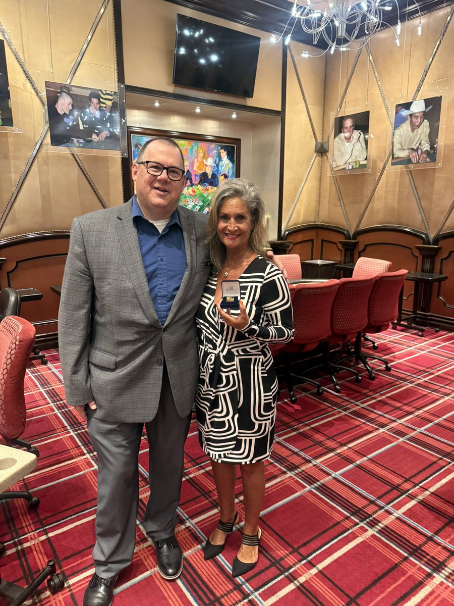 Join us in celebrating Penny’s 25 years at Bellagio poker!!