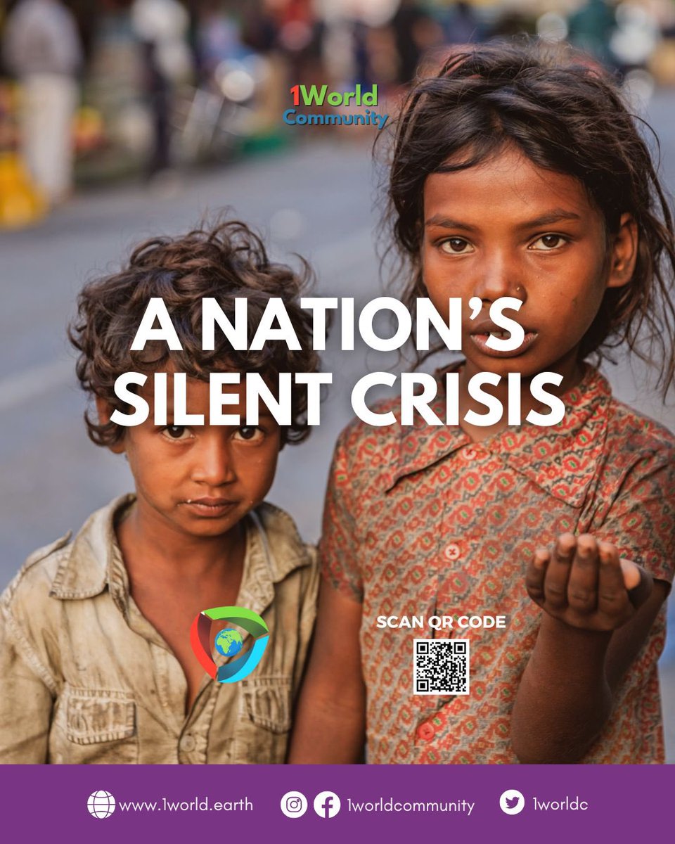 No #child should be left to survive on the streets, exposed to danger, hunger, and #neglect. #Governments must step in, not just out of sympathy, but because protecting children means securing a better, safer #future for all.

Share us your thoughts: bit.ly/survey1world