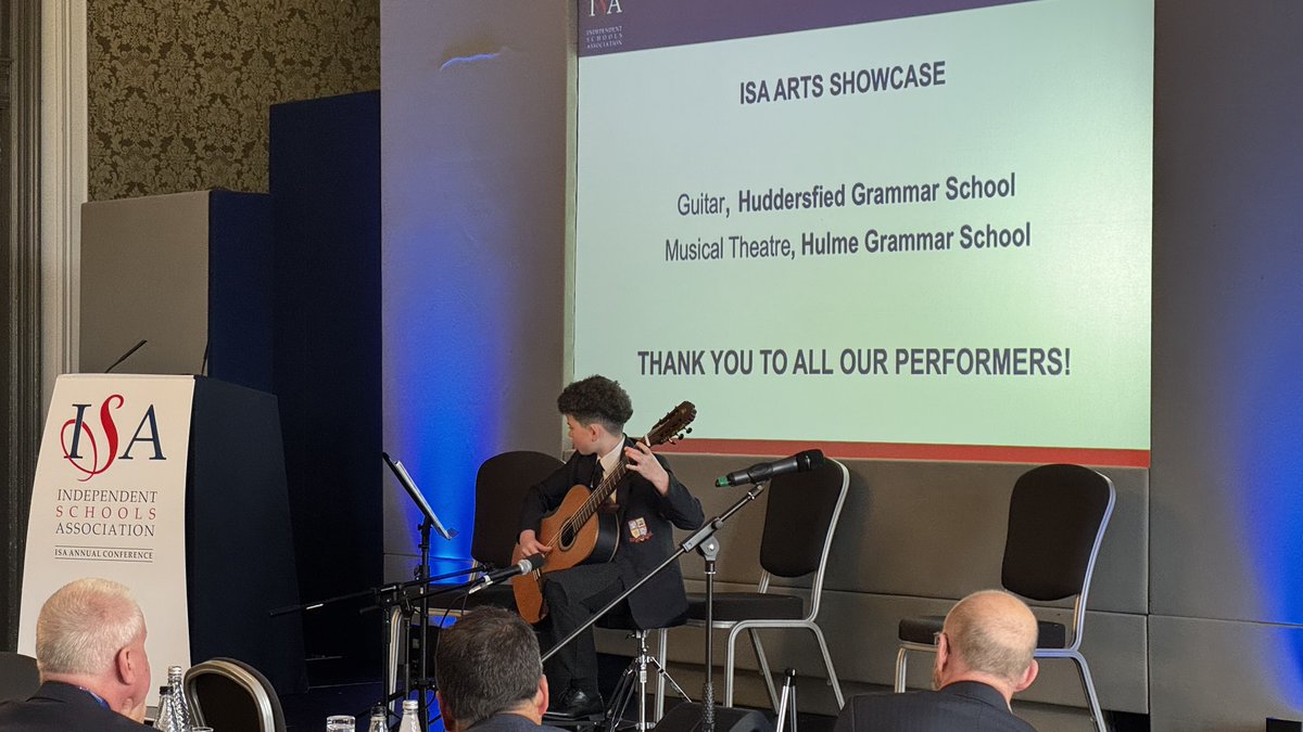 It was a real treat to watch and listen to performances of winning selections from the <a href="/ISAartsUK/">ISA Arts</a> Showcase this afternoon at #ISA2025AC