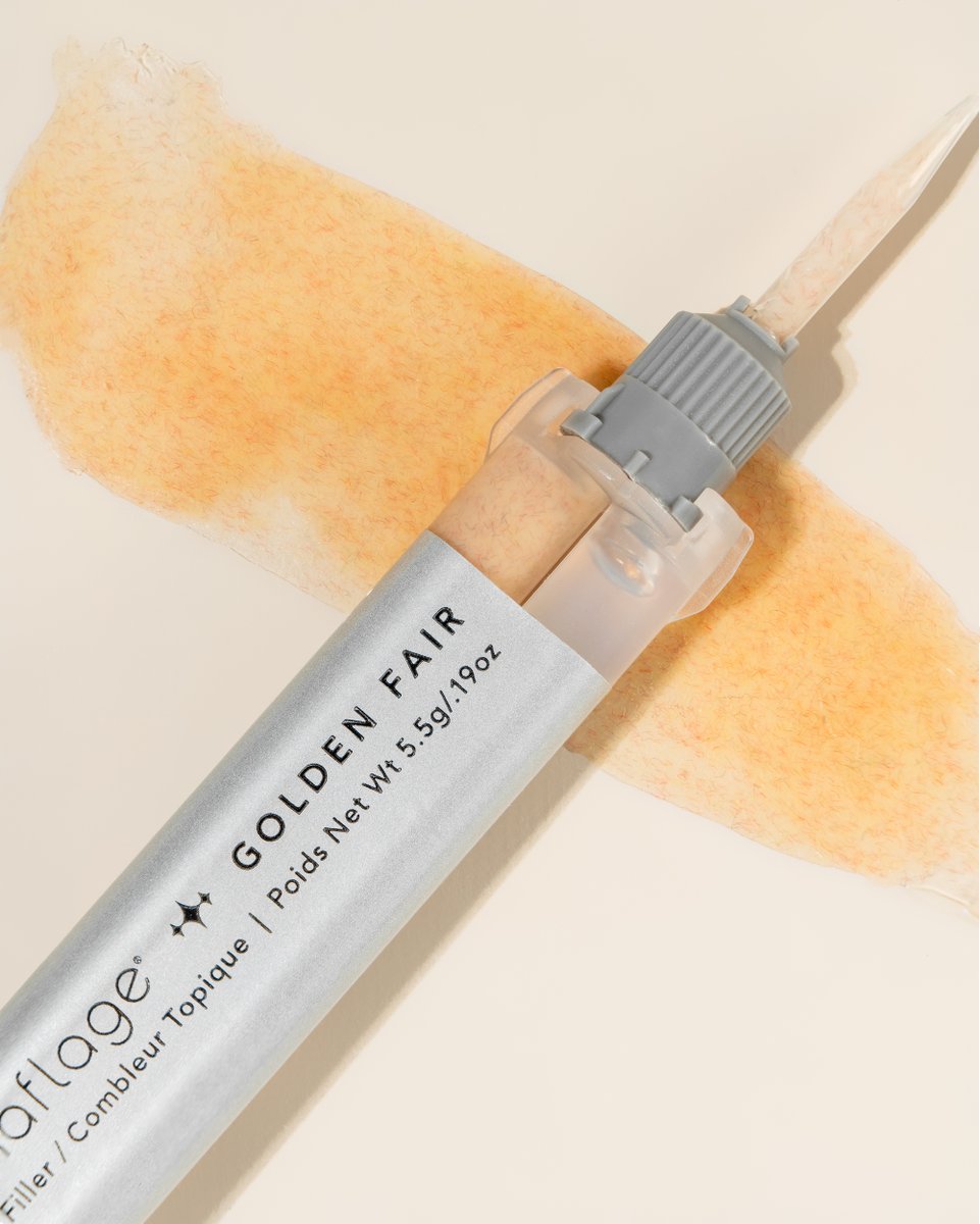 Our Dermaflage Topical Filler is a gel that dries to a flexible film that fills and covers scars and wrinkles. It works well on acne, surgical, skin cancer, and chicken pox scars.