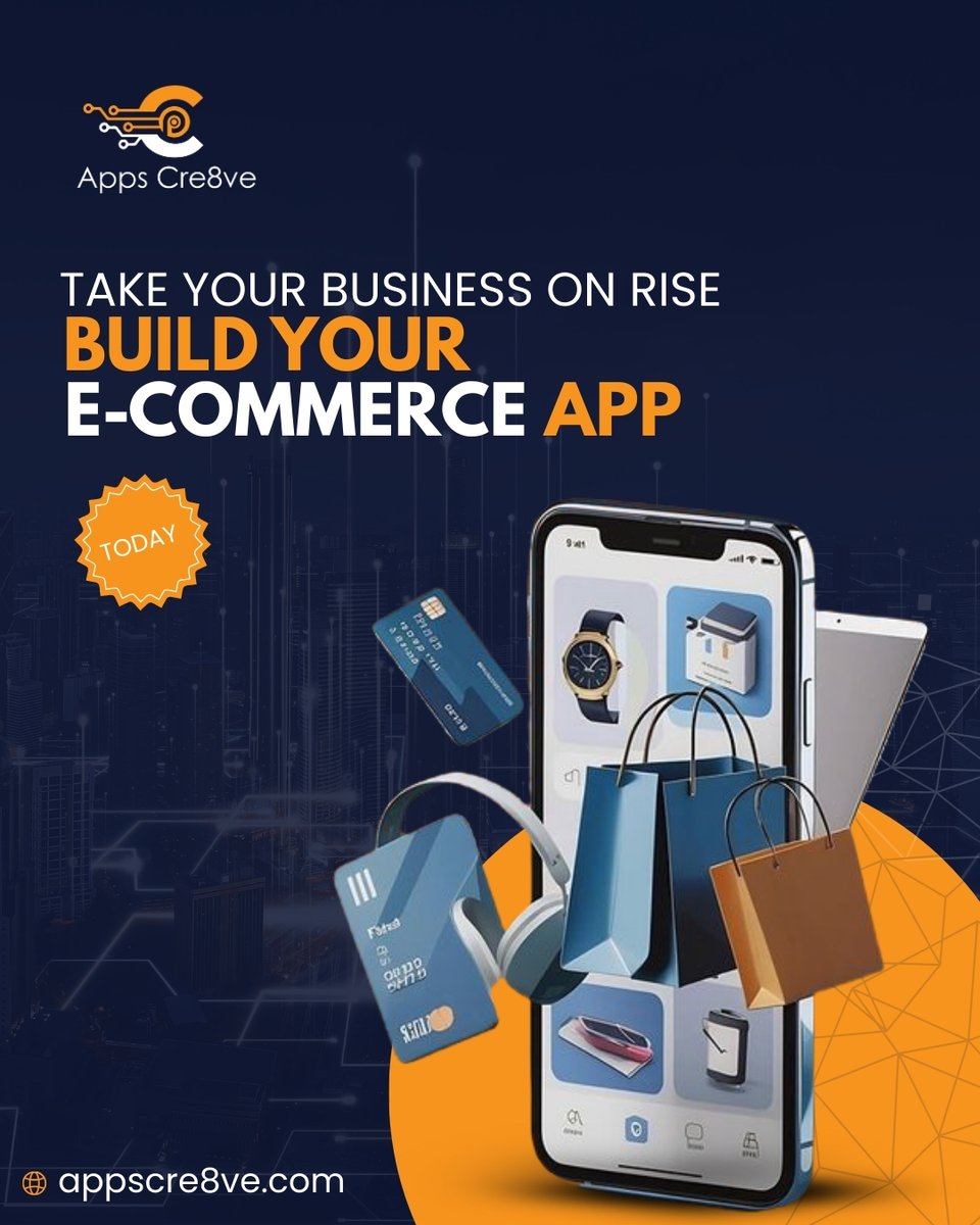 appscre8ve's tweet image. Turn your idea into an eCommerce app and start selling online 24/7. Whether you're a startup or an established brand—go digital, grow faster, and reach a wider audience!
💡 Let’s build something powerful together.
#EcommerceApp #BuildYourApp #OnlineBusiness #AppsCre8ve