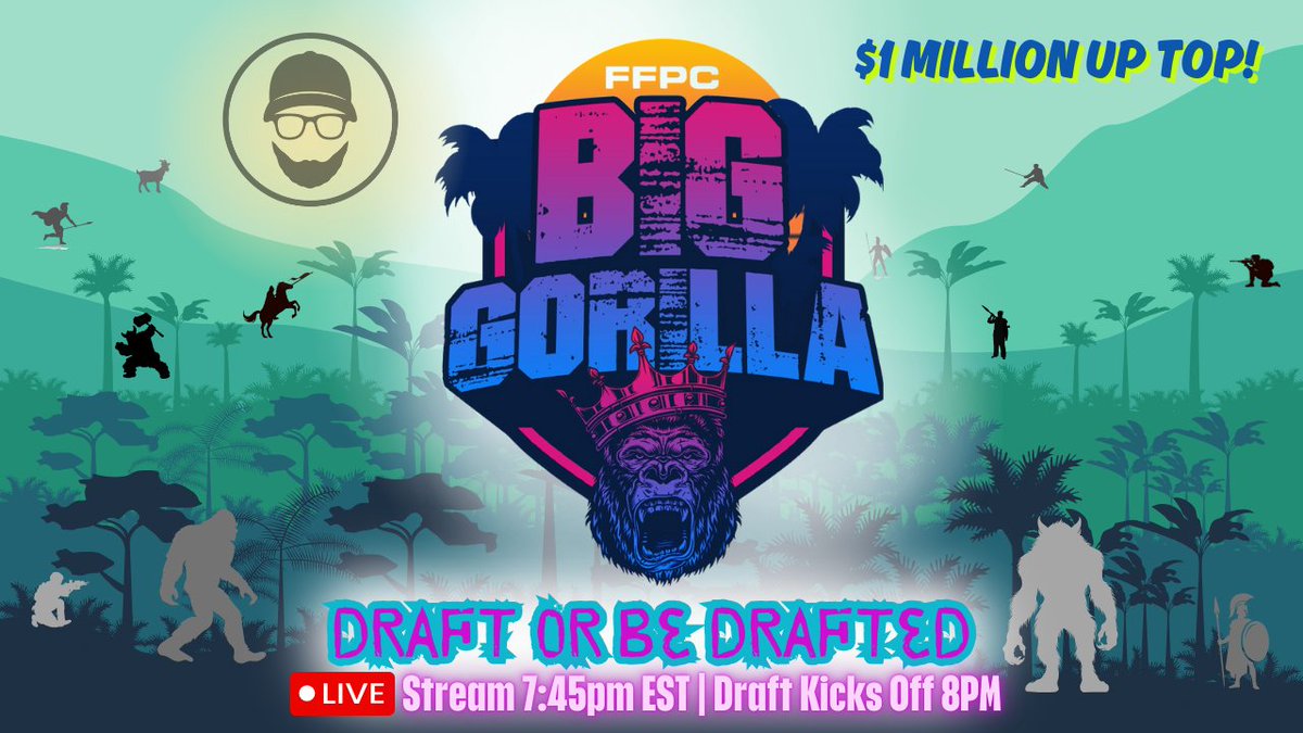 JD | Draft Room Baller (@draftroomballer) on Twitter photo 🦍 Last night’s $5.7 MILLION <a href="/FFPC/">The FFPC</a> Big Gorilla draft was WILD
The Hard Way room was stacked with the sharpest minds in the game:
🔥 <a href="/OverHypedSleepr/">Dan Williamson</a>
🔥 <a href="/notJDaigle/">John Daigle</a>
🔥 @FantasyMojo
🔥 <a href="/TheOGfantasy/">Theo Gremminger</a>
🔥 <a href="/Schopptalk/">Mike Schopp</a>
💬 Chat was lit.
Draft Room was pure chaos.
👇Show link in 🧵 🦍 Last night’s $5.7 MILLION <a href="/FFPC/">The FFPC</a> Big Gorilla draft was WILD
The Hard Way room was stacked with the sharpest minds in the game:
🔥 <a href="/OverHypedSleepr/">Dan Williamson</a>
🔥 <a href="/notJDaigle/">John Daigle</a>
🔥 @FantasyMojo
🔥 <a href="/TheOGfantasy/">Theo Gremminger</a>
🔥 <a href="/Schopptalk/">Mike Schopp</a>
💬 Chat was lit.
Draft Room was pure chaos.
👇Show link in 🧵