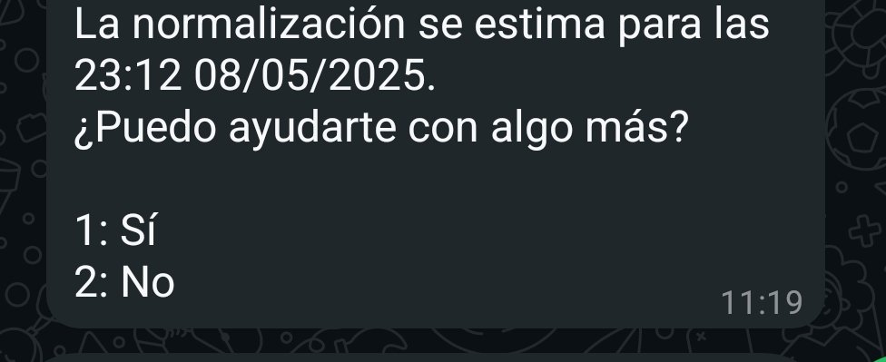 gmartinez_ale's tweet photo. @Enel_Informa_CL la luz no aguantó ni un día entero de lluvia, y más de 12 horas estimadas para reponer el servicio? No que habían echo trabajo preventivo https://t.co/NwpiJ1faRd