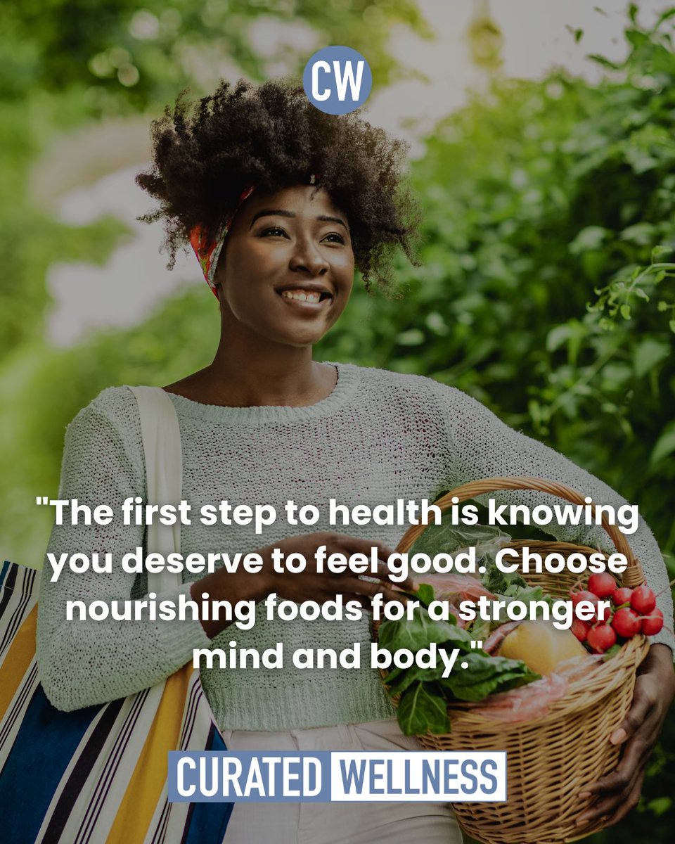 It all starts with believing you deserve to feel good physically and mentally. Nourish your body with whole foods that fuel your energy and support your well-being. 

Inspired to improve your tomorrows? Follow Curated Wellness for daily motivation.

#CuratedWellness