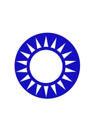 a garish sun