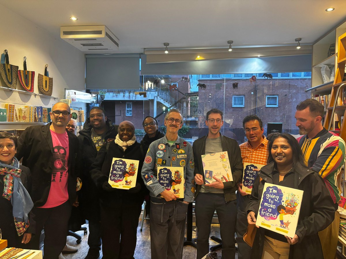 Darren Chetty (@rapclassroom) on Twitter photo Thanks to everyone who came along to the launch of I’m Going to Make a Friend. Such a lovely evening hosted by <a href="/Ink84Books/">Ink@84 Books & Drink</a> and organised by <a href="/LittleTigerUK/">Little Tiger Books</a> Thanks to everyone who came along to the launch of I’m Going to Make a Friend. Such a lovely evening hosted by <a href="/Ink84Books/">Ink@84 Books & Drink</a> and organised by <a href="/LittleTigerUK/">Little Tiger Books</a>