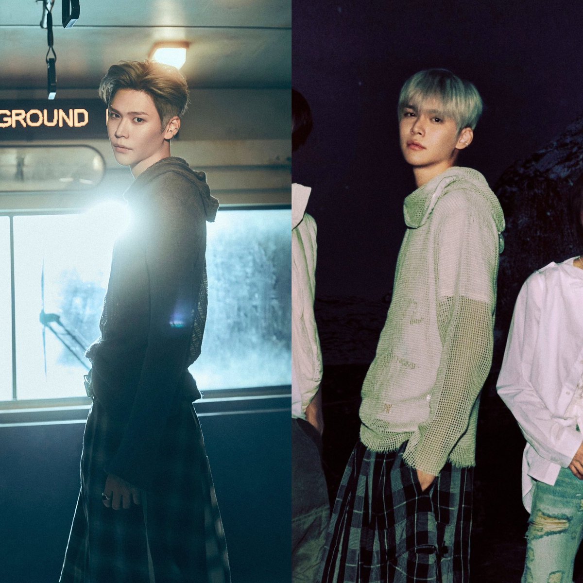 ชุดแทบจะเหมียนกันเป๊ะ😅 แค่เปลี่ยนทรงผมเปี่ยนสีชุดได้อีกเวอชั่นแล้ว