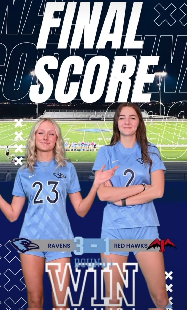 Solid 3-1 playoff win 🎉🎉, the first for our program in school history! Next up:
🆚 Durango
📍 Durango HS, Durango Co. 
🕒 3pm MST
Let's get it!
<a href="/CoPreps/">Colorado Prep Report</a> <a href="/coloradopreps/">Colorado Preps</a> <a href="/CHSAA/">CHSAA</a> <a href="/CHSAANow/">CHSAANow</a> <a href="/PrepSoccer/">Prep Soccer ⚽️</a> <a href="/MaxPreps/">MaxPreps</a> <a href="/AustinTheAD/">Jamelle Austin</a>  <a href="/RiverdaleRidge1/">Riverdale Ridge Girl’s Soccer</a> <a href="/Riverdale_Ridge/">RiverdaleRidgeHS</a> <a href="/BrightonSD27J/">School District 27J</a>