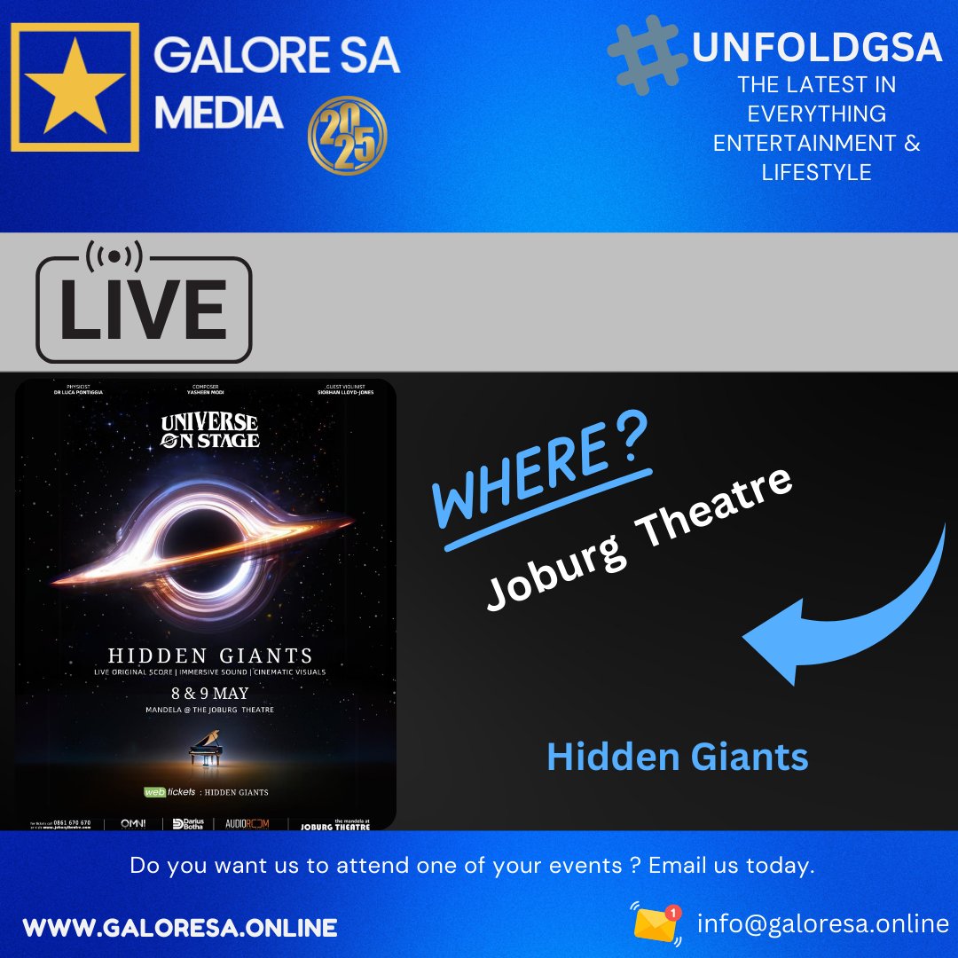 #UnfoldGSA
#GaloreSAEntertainment