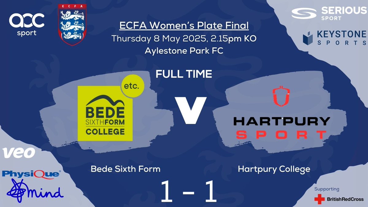 English Colleges FA tweet media