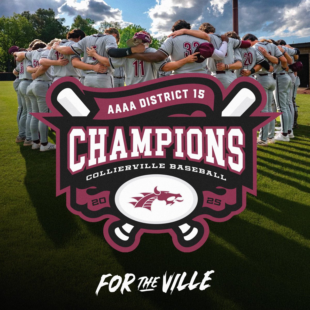 ColliervilleBaseball (@cvillebaseball_) on Twitter photo It’s AAAA Region 8 Baseball Tournament time today at Patriot Bank Park!
Overton vs Collierville (4:00)
Houston vs White Station (7:00)
<a href="/GoDragonsGo_/">TheVille Athletics</a> <a href="/CHSDragons/">Collierville High</a> <a href="/cville_schools/">Collierville Schools</a>
#ForTheVille It’s AAAA Region 8 Baseball Tournament time today at Patriot Bank Park!
Overton vs Collierville (4:00)
Houston vs White Station (7:00)
<a href="/GoDragonsGo_/">TheVille Athletics</a> <a href="/CHSDragons/">Collierville High</a> <a href="/cville_schools/">Collierville Schools</a>
#ForTheVille