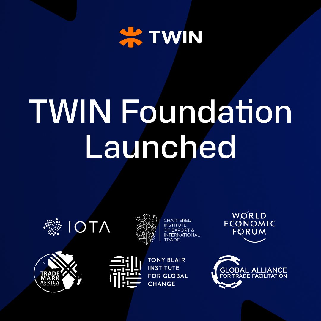 📢 Just launched: @TwinGlobalOrg – to steward the development of TWIN, a new global initiative to modernize trade through open-source, decentralized infrastructure with #IOTA tech. 🌐

📖 blog.iota.org/twin-foundatio… 

Who's behind the Foundation?🧵👇