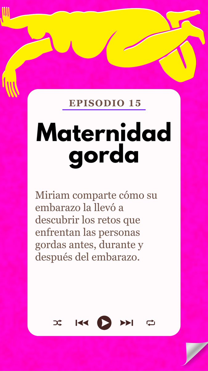 Adonde Media (@adondemedia) on Twitter photo ¿Qué pasa cuando tu cuerpo no encaja en la idea tradicional de la maternidad? @lagordafeminista lo vivió y lo cuenta en el ep. 15 de Gorda Libre. En este #DíaDeLasMadres, compartimos este testimonio honesto y poco hablado. Escúchalo en <a href="/audible/">Mark Kelso</a>. ¿Qué pasa cuando tu cuerpo no encaja en la idea tradicional de la maternidad? @lagordafeminista lo vivió y lo cuenta en el ep. 15 de Gorda Libre. En este #DíaDeLasMadres, compartimos este testimonio honesto y poco hablado. Escúchalo en <a href="/audible/">Mark Kelso</a>.