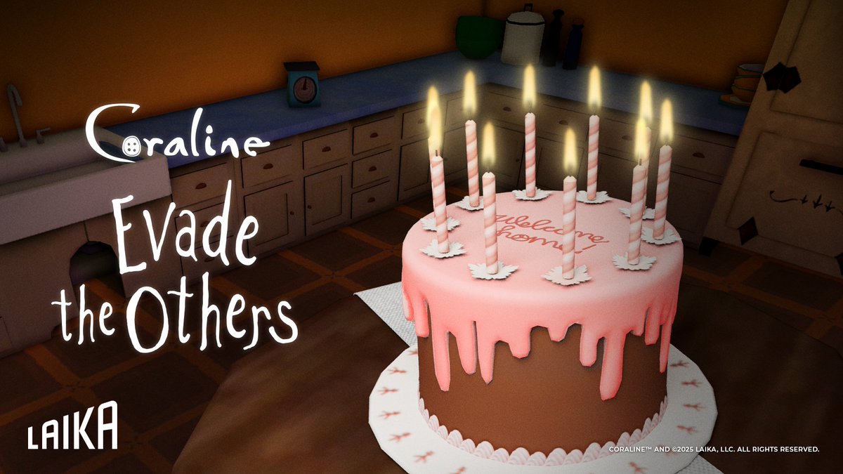ToyaPlayStudio's tweet image. Update day for Coraline: Evade the Others!

🎂  New Kitchen Puzzle added!
🎶  Reworked Bug Chair and Record Puzzles.
🏆 New Badges added

Play Now: roblox.com/games/18860934…