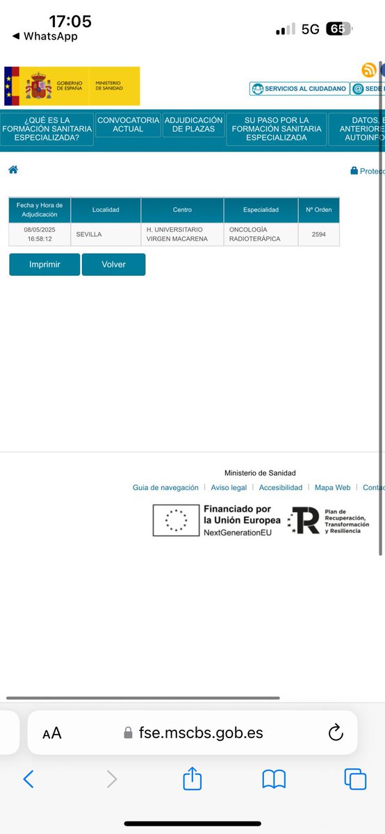 Oncología Radioterápica HUVM (@oncoradiohuvm) on Twitter photo Un año más comienza la elección #MIR2025 y ya tenemos residente!!!
Ilusionados de poder seguir formando médicos en esta gran especialidad! #radonc ☢️
<a href="/HUVMacarena/">Hospital Virgen Macarena</a> <a href="/RICOMSevilla/">Colegio de Médicos de Sevilla</a> <a href="/SaludConsumoSe/">Delegación de Salud y Consumo en Sevilla</a> <a href="/ContraCancerSEV/">Asociación Española Contra el Cáncer en Sevilla</a> <a href="/CMMetastasico/">Asociación Española Cáncer de Mama Metastásico</a> <a href="/AEACaP/">Cáncer de Pulmón</a> <a href="/SEOR_ESP/">SEOR.es</a> <a href="/DigestivoSEOR/">SEOR- GI</a> <a href="/FISEVI_sevilla/">FISEVI</a> Un año más comienza la elección #MIR2025 y ya tenemos residente!!!
Ilusionados de poder seguir formando médicos en esta gran especialidad! #radonc ☢️
<a href="/HUVMacarena/">Hospital Virgen Macarena</a> <a href="/RICOMSevilla/">Colegio de Médicos de Sevilla</a> <a href="/SaludConsumoSe/">Delegación de Salud y Consumo en Sevilla</a> <a href="/ContraCancerSEV/">Asociación Española Contra el Cáncer en Sevilla</a> <a href="/CMMetastasico/">Asociación Española Cáncer de Mama Metastásico</a> <a href="/AEACaP/">Cáncer de Pulmón</a> <a href="/SEOR_ESP/">SEOR.es</a> <a href="/DigestivoSEOR/">SEOR- GI</a> <a href="/FISEVI_sevilla/">FISEVI</a>