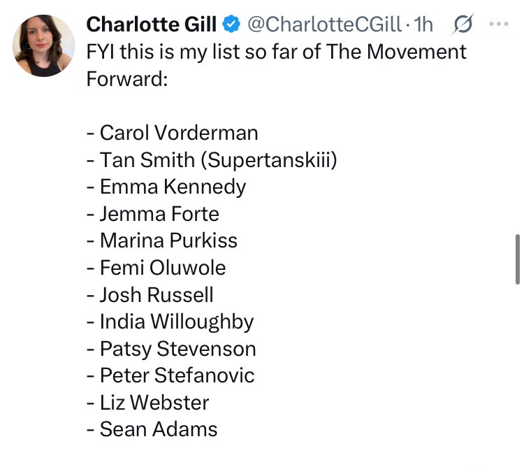 "This is my list of extremely subversive and dangerous revolutionaries. They're known as The Wet Flannel Gang."