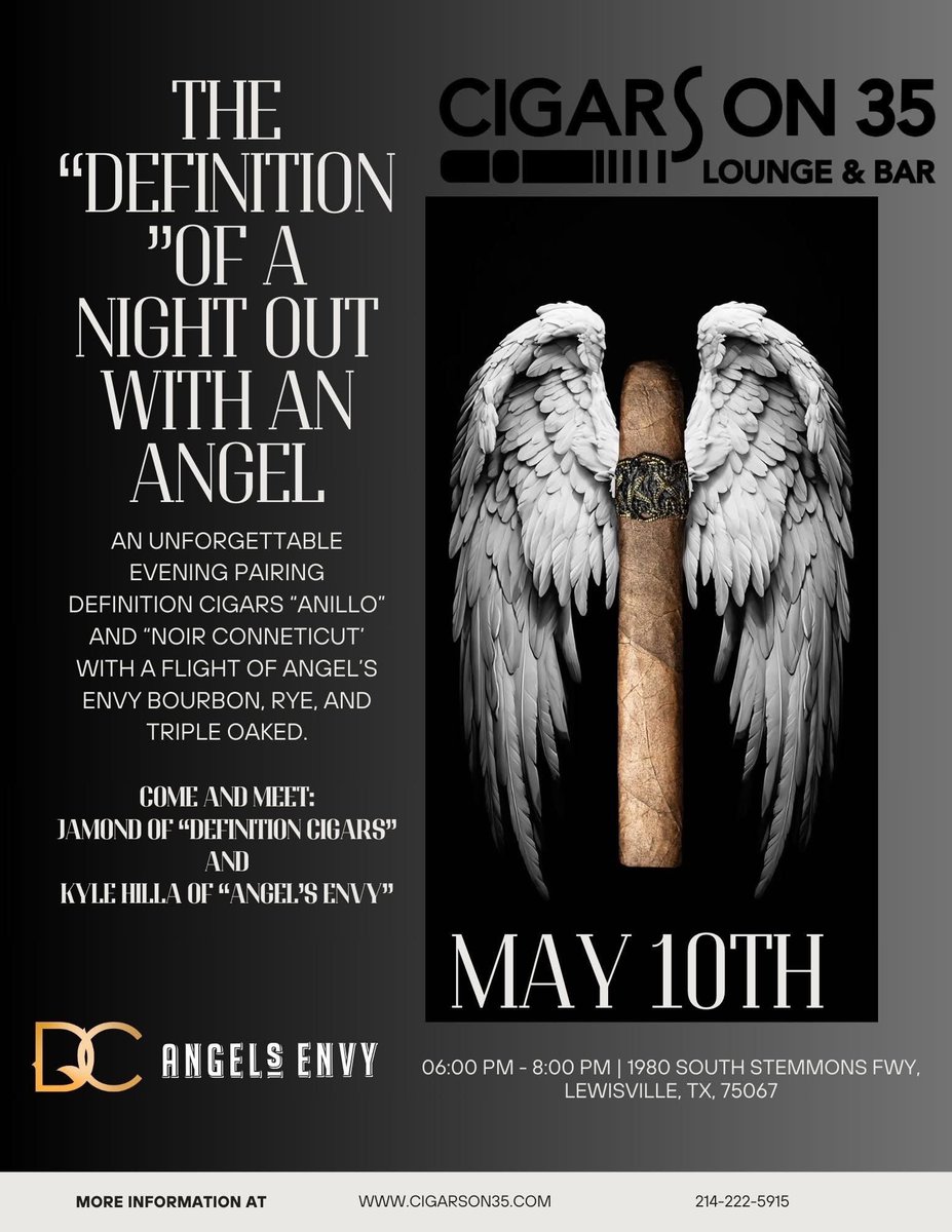 DefinitionCiga1's tweet image. 📍Cigars on 35 (Lewisville, TX)