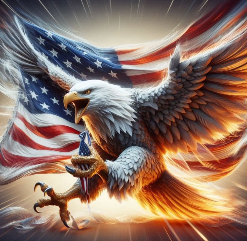I pledge allegiance to the flag of the United States of America and to the Republic for which it stands, one nation under God, indivisible, with LIBERTY and JUSTICE for all.