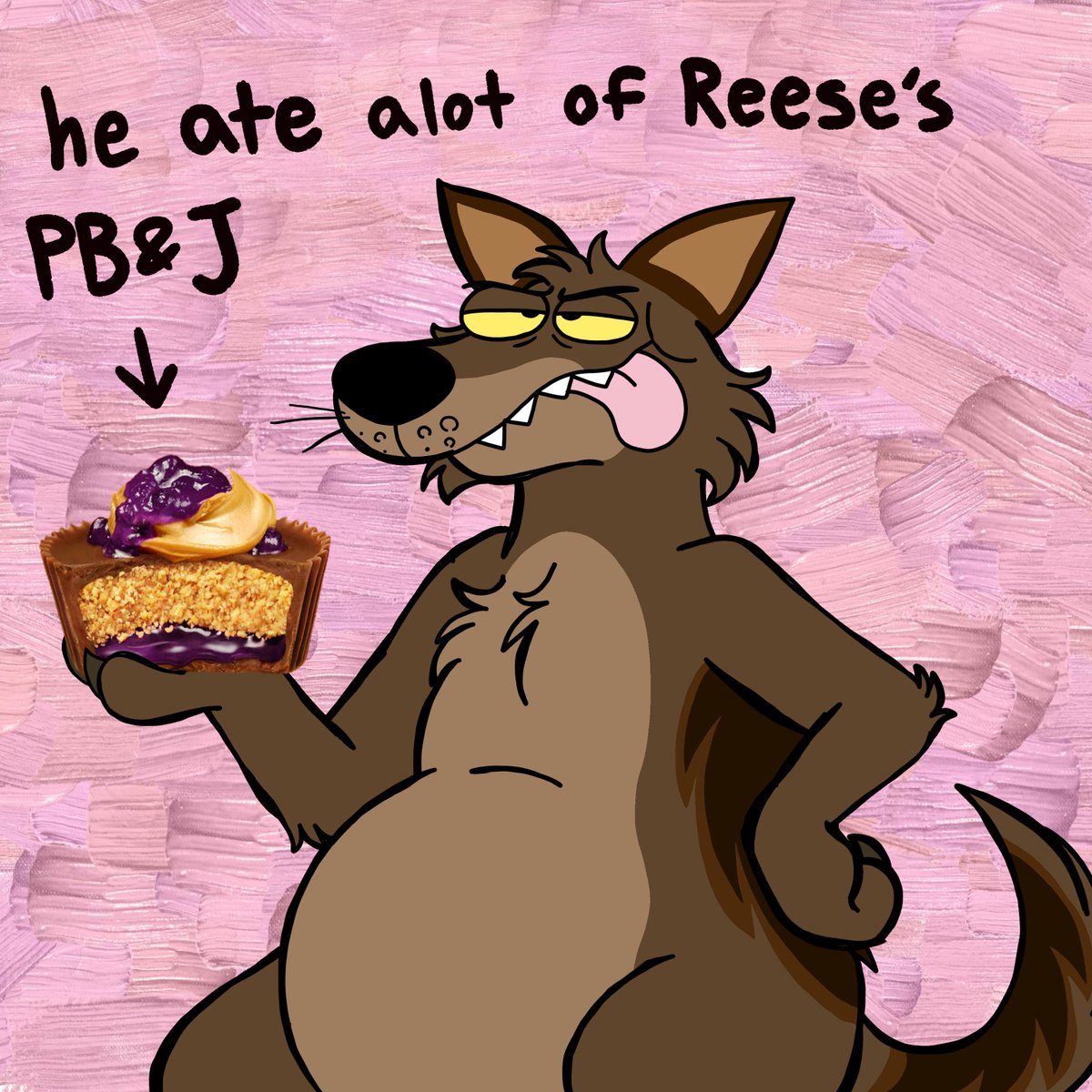 the reason big bad wolf is getting chubbier