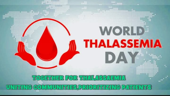 World Thalassemia Day2025 highlights the struggles of individuals living with thalassemia,including societal stigma, inadequate support &amp; emotional turmoil.These struggles are exacerbated by social exclusion, economic hardships with  much more difficulties in day to day lifestyle