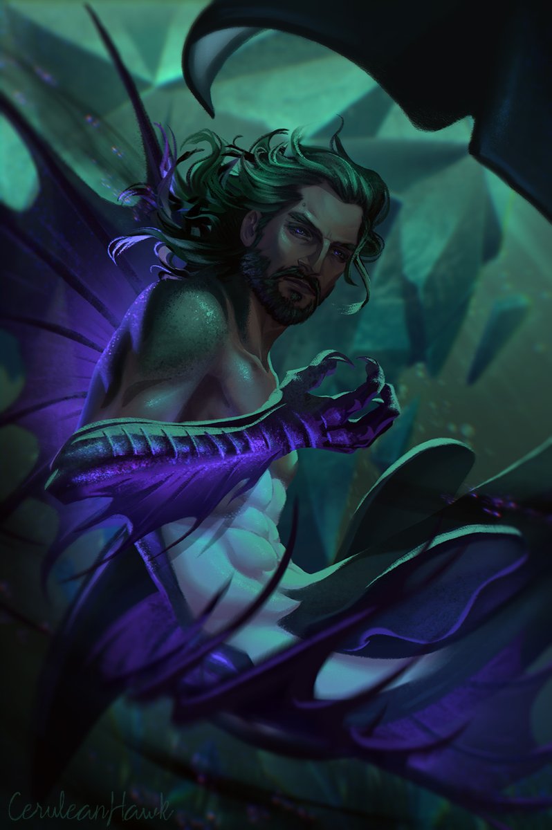 Ceruleanhawk_'s tweet image. Freeing Lucanis from the inverted Ossuary.
---
#Lucanis #LucanisDellamorte #DragonAge #DragonAgeVeilguard #mermay