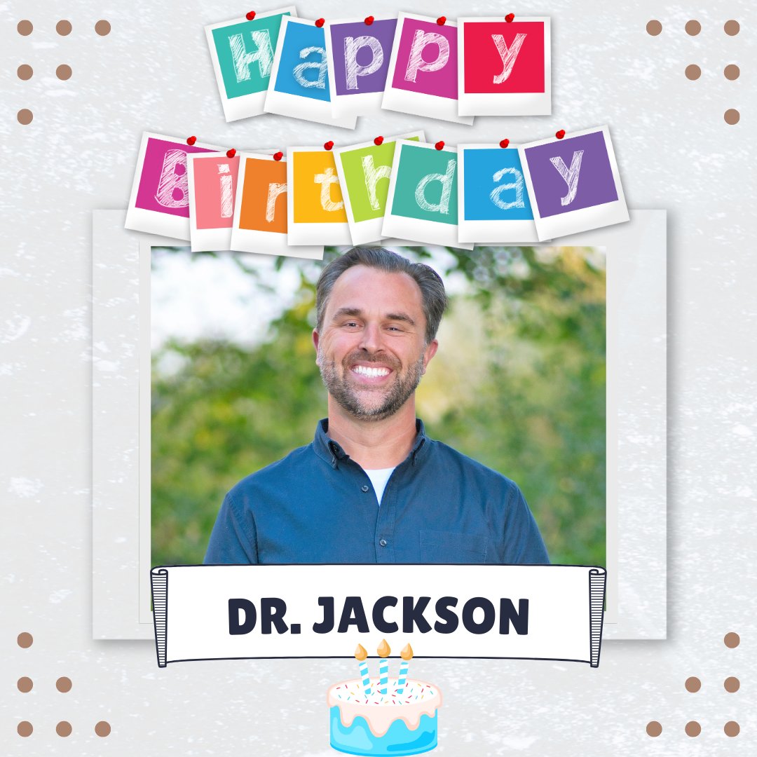 🎉 Happy Birthday, Dr. Jackson! 🦷
You’re not only an amazing dentist, but an even better leader. We’re so lucky to work alongside you and celebrate another year of your greatness.
Have the best day ever! 🎂🎈
—Your JFD Team 💙

#HappyBirthdayDrJackson #JacksonFamilyDentistry