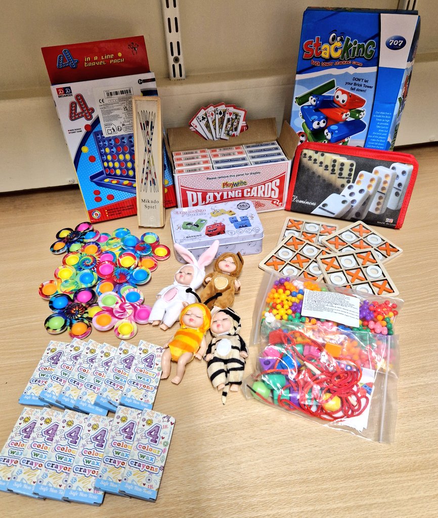 ☆Dementia Box☆ 
Thank you to everyone who contributed to our Easter Raffle. 
We were able to replenish our Dementia Box for the Ward.