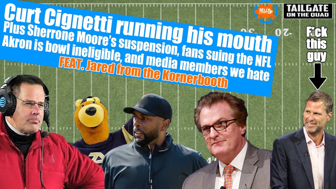 Tailgate on the Quad (@quadtailgate) on Twitter photo Kev is joined by <a href="/BellyUpJared/">Jared Klim</a> for:
- $100M Shedeur Sanders fan lawsuit
- ND & Clemson ink 12-yr deal
- Hated media members
- Sherrone Moore suspended
- Akron ineligible
- Curt Cignetti name-drops
And more!
Presented by <a href="/BellyUpSports/">Belly Up Sports</a>
youtu.be/IqrqW4OQXmo?si…
#CFB #IUFB Kev is joined by <a href="/BellyUpJared/">Jared Klim</a> for:
- $100M Shedeur Sanders fan lawsuit
- ND & Clemson ink 12-yr deal
- Hated media members
- Sherrone Moore suspended
- Akron ineligible
- Curt Cignetti name-drops
And more!
Presented by <a href="/BellyUpSports/">Belly Up Sports</a>
youtu.be/IqrqW4OQXmo?si…
#CFB #IUFB