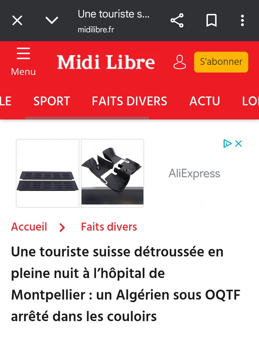 Les français en ont marre des détrousseurs dans les hôpitaux.