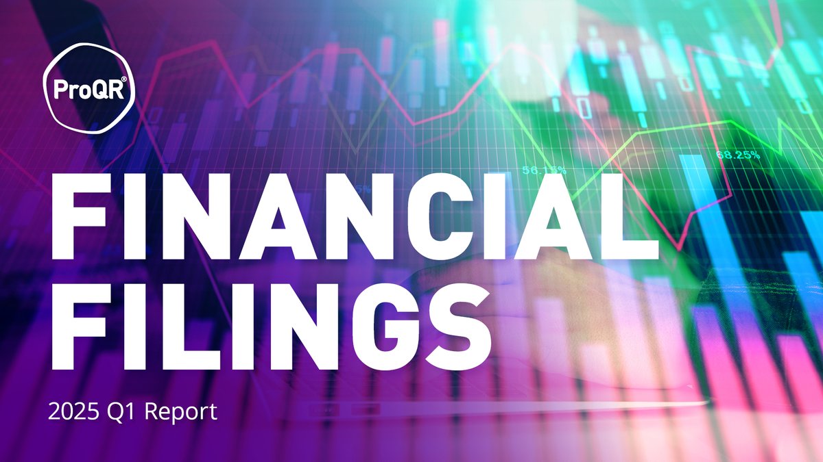 Today we announced our First Quarter Operating and Financial Results. 

Read the press release here: bit.ly/4dhMSRe 

$PRQR #RNAEditing #Axiomer