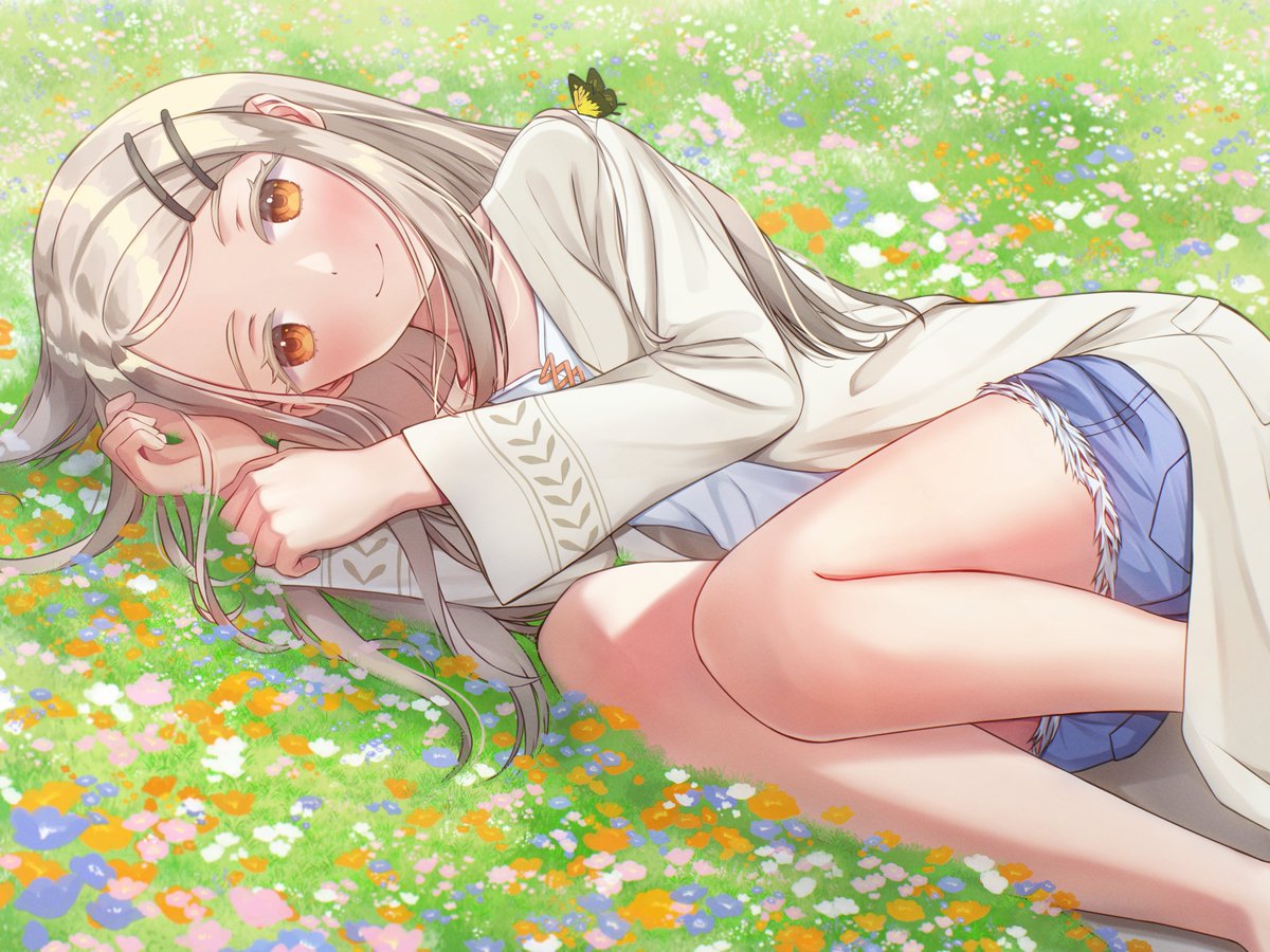 篠澤さんとお花畑で一休み
#学マス #篠澤広