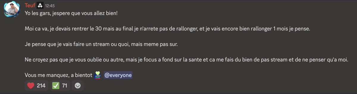 Teufzer TV tweet media