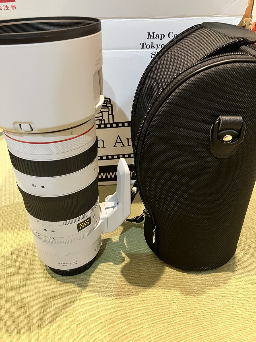CHUCK_R6's tweet image. あ、昨日無事届きました☺️
 #RF70-200z
 #Canon