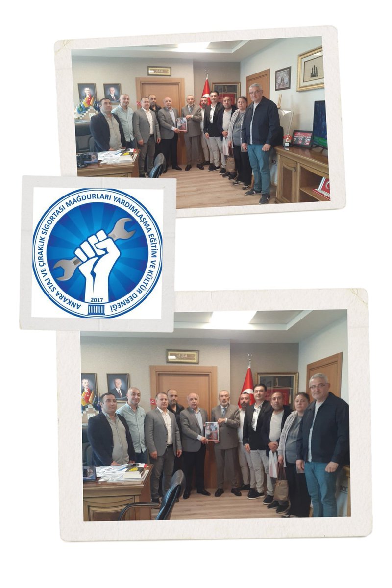 STAJ VE ÇIRAKLIK SİGORTASI MAĞDURLARI FEDERASYONU (@cirakstajfed) on Twitter photo Staj ve Çıraklık Sigortası Mağdurları Federasyonu Ankara Staj ve çıraklık Derneği olarak, Milliyetçi Hareket Partisi Genel Başkan Yardımcısı ve Ankara Milletvekili Sayın Yaşar Yıldırım Beyefendi ile gerçekleştirdiğimiz görüşmede, federasyon dosyamızı kendilerine takdim ederek Staj ve Çıraklık Sigortası Mağdurları Federasyonu Ankara Staj ve çıraklık Derneği olarak, Milliyetçi Hareket Partisi Genel Başkan Yardımcısı ve Ankara Milletvekili Sayın Yaşar Yıldırım Beyefendi ile gerçekleştirdiğimiz görüşmede, federasyon dosyamızı kendilerine takdim ederek
