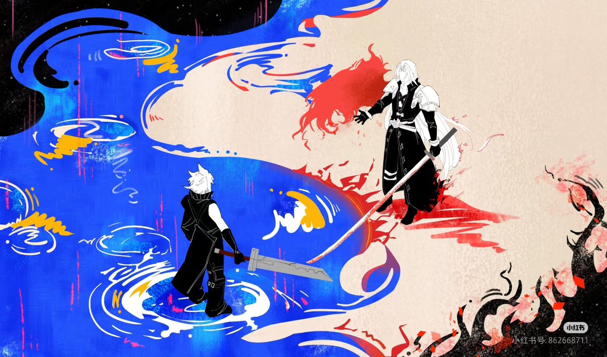 Rain and Fire
#セフィクラ #sefikura #FF7 #最终幻想7