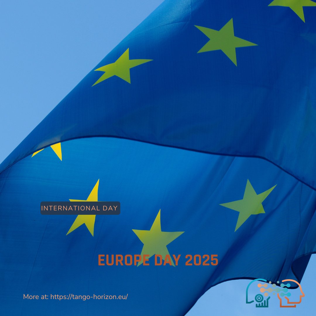 Celebrating #EuropeDay2025!

At <a href="/TANGO_horizon/">TANGO</a>, we’re building a future where #AI puts people first, #HumanCentred, #EthicalAI, and transparent.

Together, we harness #ArtificialIntelligence &amp; #MachineLearning for the public good. 💙

#HumanCentredAI #EthicalAI #EUInnovation