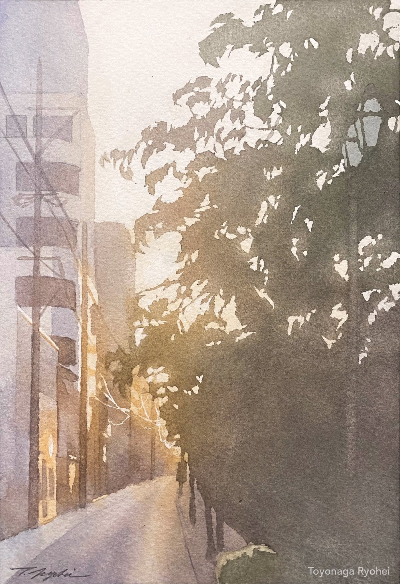 油彩画(私が感動した風景) 豊永 凌平 Toyonaga Ryohei on X: 