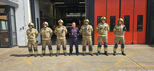 Today on #VEDay, we honour the bravery of all who served—and the courage of LFB firefighters who risked everything during the Blitz to protect London. Their legacy of service lives on in every call we answer.

#LFB #ServiceAndSacrifice #NeverForget