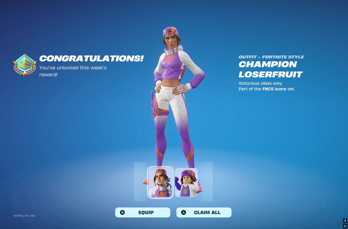 Won the <a href="/Loserfruit/">PWR Loserfruit</a> skin w/ <a href="/GreatyTheGoat/">Greaty‎</a> 🏆🍓

3/3 in the cups 🙂