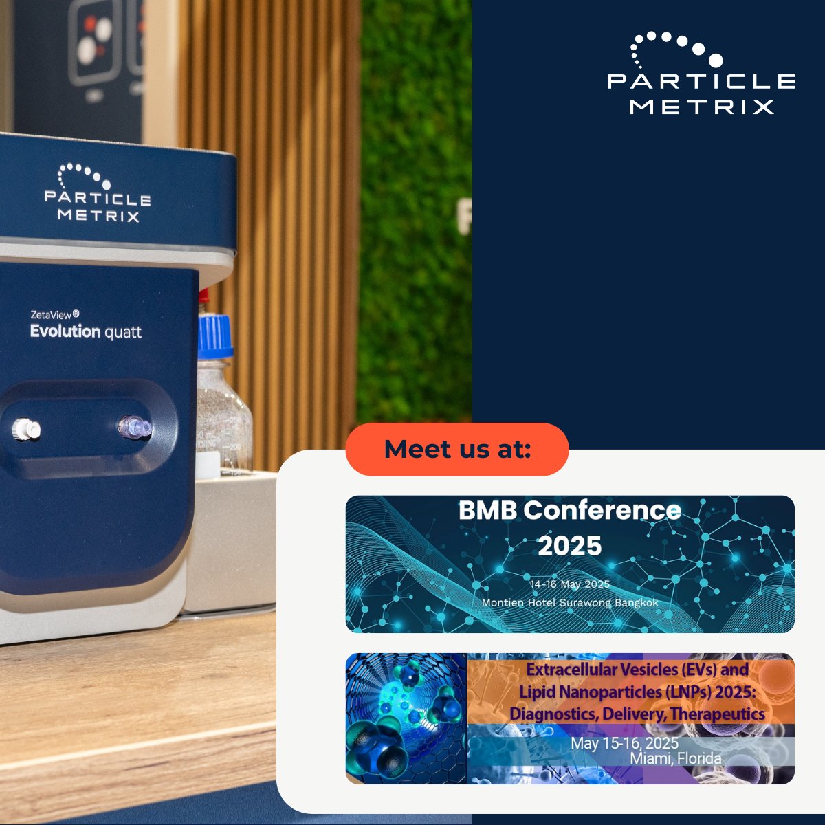Particle Metrix GmbH (@particle_metrix) on Twitter photo Next stops in our event series:
#BMBThailand - bmb2025.md.chula.ac.th and <a href="/SelectBio/">SelectBIO Conferences</a> - selectbioconferences.com/evlnpmia2025 Miami!
Visit us at the <a href="/Particle_Metrix/">Particle Metrix GmbH</a> booth to see how we are shaping the future of #EVcharacterization.
#Biochemistry #MolecularBiology #EVs #LNPs #EVResearch #NTA Next stops in our event series:
#BMBThailand - bmb2025.md.chula.ac.th and <a href="/SelectBio/">SelectBIO Conferences</a> - selectbioconferences.com/evlnpmia2025 Miami!
Visit us at the <a href="/Particle_Metrix/">Particle Metrix GmbH</a> booth to see how we are shaping the future of #EVcharacterization.
#Biochemistry #MolecularBiology #EVs #LNPs #EVResearch #NTA