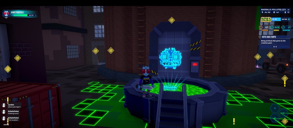 Not the pool party I expected, but join me in <a href="/TheSandboxGame/">The Sandbox</a> tsbga.me/TheSandbox #AlphaSeason5