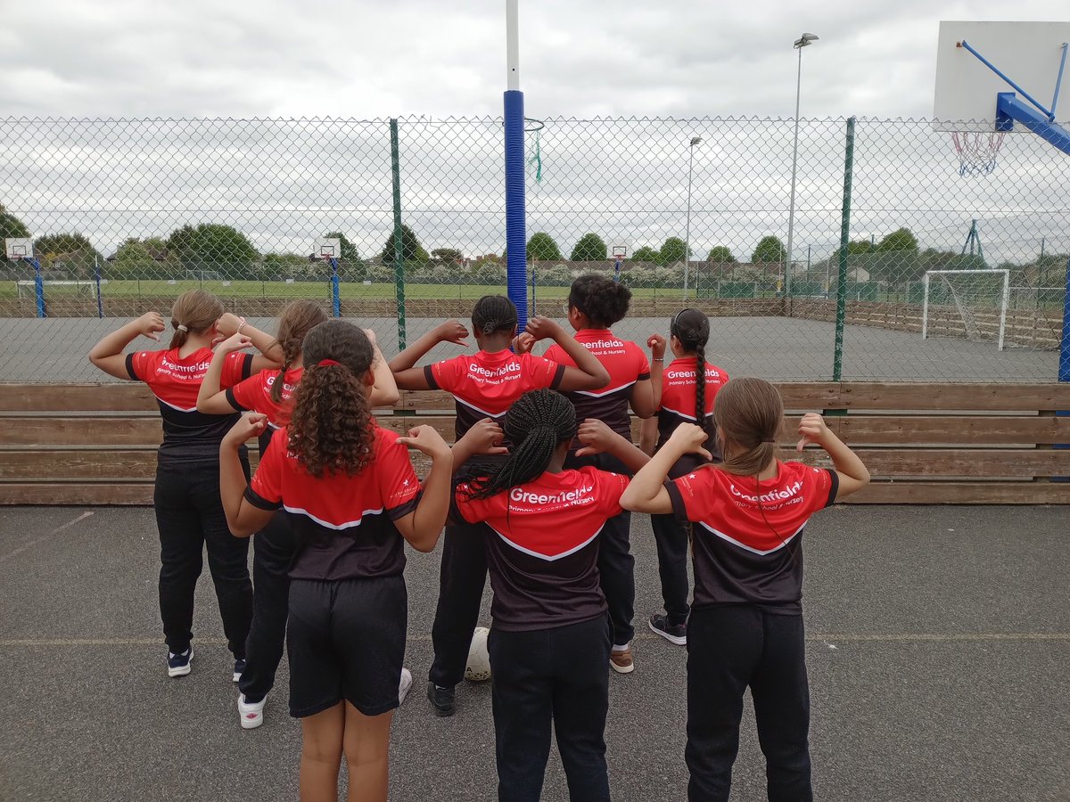 Greenfields Primary School and Nursery (@greenfieldsps) on Twitter photo Team Greenfields rocking their new PE tops ahead of the Y5/6 Netball tournament.
<a href="/DRETsport/">DRET Sport</a> Team Greenfields rocking their new PE tops ahead of the Y5/6 Netball tournament.
<a href="/DRETsport/">DRET Sport</a>