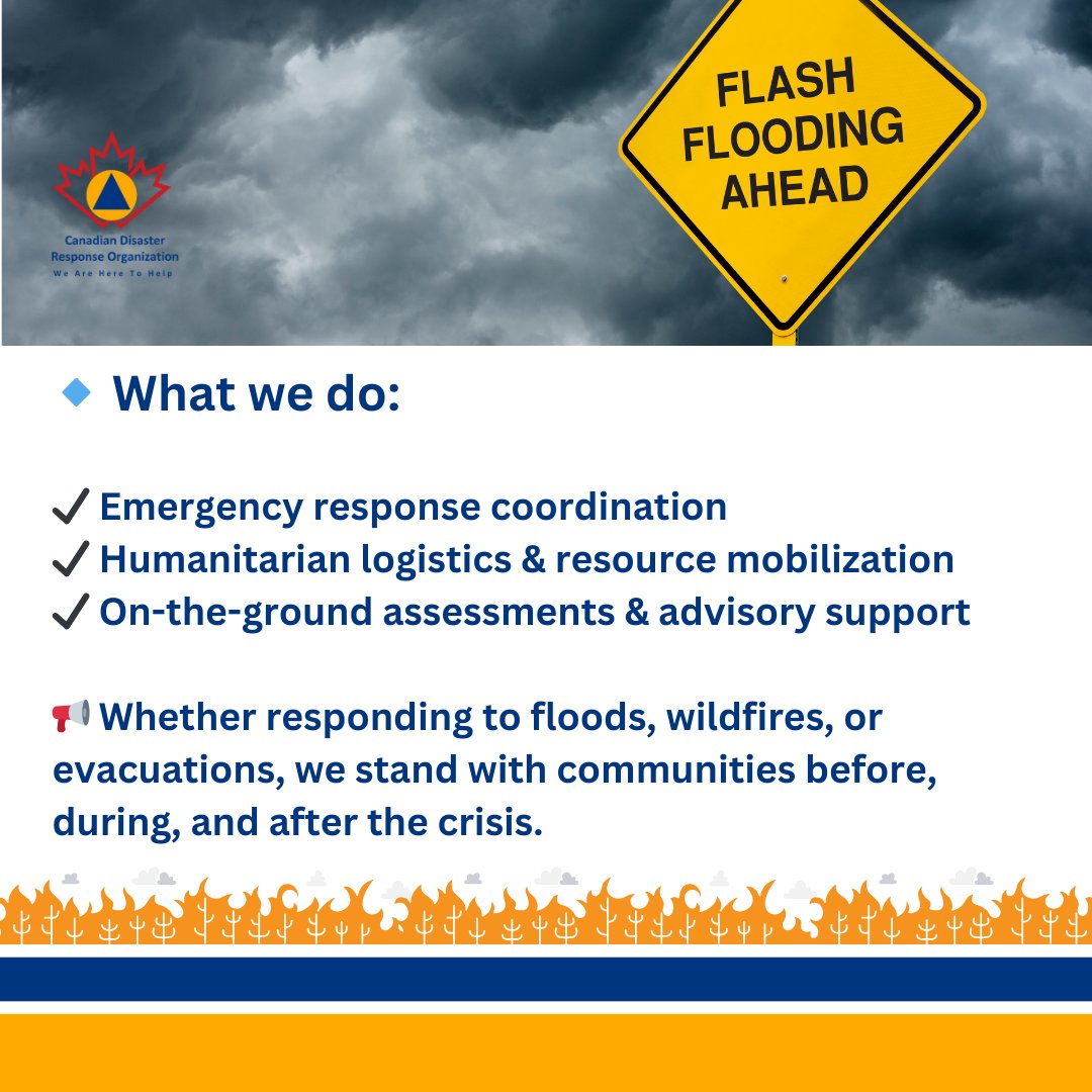 Canadian Disaster Response Organization (CDRO) tweet media