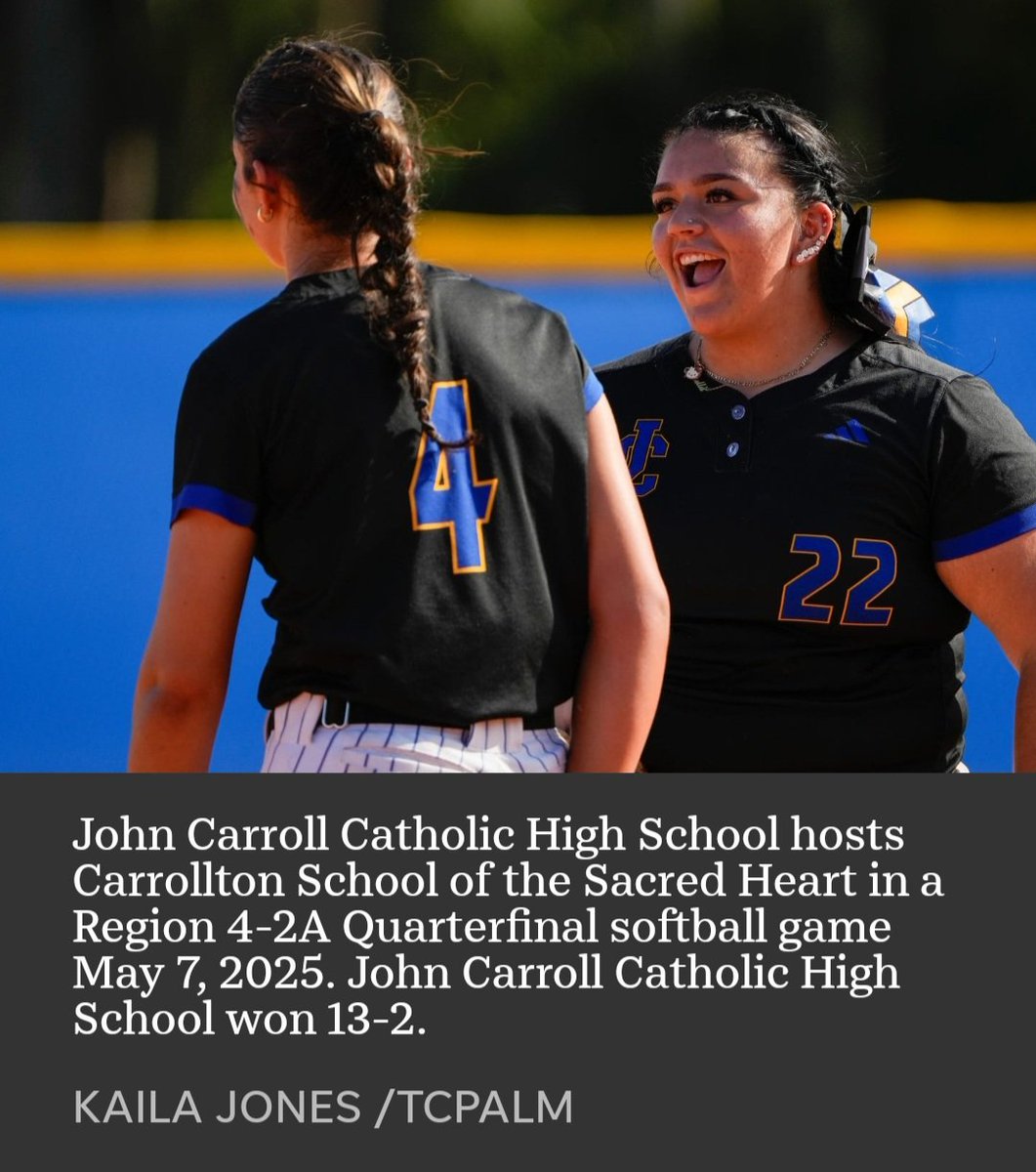 Makayla Ortiz (Mo) (@mosoftball4) on Twitter photo Great team effort in our 2A Regional Quarterfinals. Next up Regional Semi-Finals.
<a href="/BarryUSoftball/">Barry University Softball</a> <a href="/CoachCotter14/">Sean Cotter</a>
<a href="/h_kathios19/">Holly Kathios</a>
@gobarrybucs
<a href="/FL_Gold_Torres/">FLORIDA GOLD TORRES - 18U (Weston)</a>
<a href="/bowey23/">Nikki Bowey</a>
<a href="/JCGoldenRams/">John Carroll</a>
<a href="/SoFlaFastpitch/">South Fla Fastpitch Group</a>
<a href="/bowey23/">Nikki Bowey</a> Great team effort in our 2A Regional Quarterfinals. Next up Regional Semi-Finals.
<a href="/BarryUSoftball/">Barry University Softball</a> <a href="/CoachCotter14/">Sean Cotter</a>
<a href="/h_kathios19/">Holly Kathios</a>
@gobarrybucs
<a href="/FL_Gold_Torres/">FLORIDA GOLD TORRES - 18U (Weston)</a>
<a href="/bowey23/">Nikki Bowey</a>
<a href="/JCGoldenRams/">John Carroll</a>
<a href="/SoFlaFastpitch/">South Fla Fastpitch Group</a>
<a href="/bowey23/">Nikki Bowey</a>