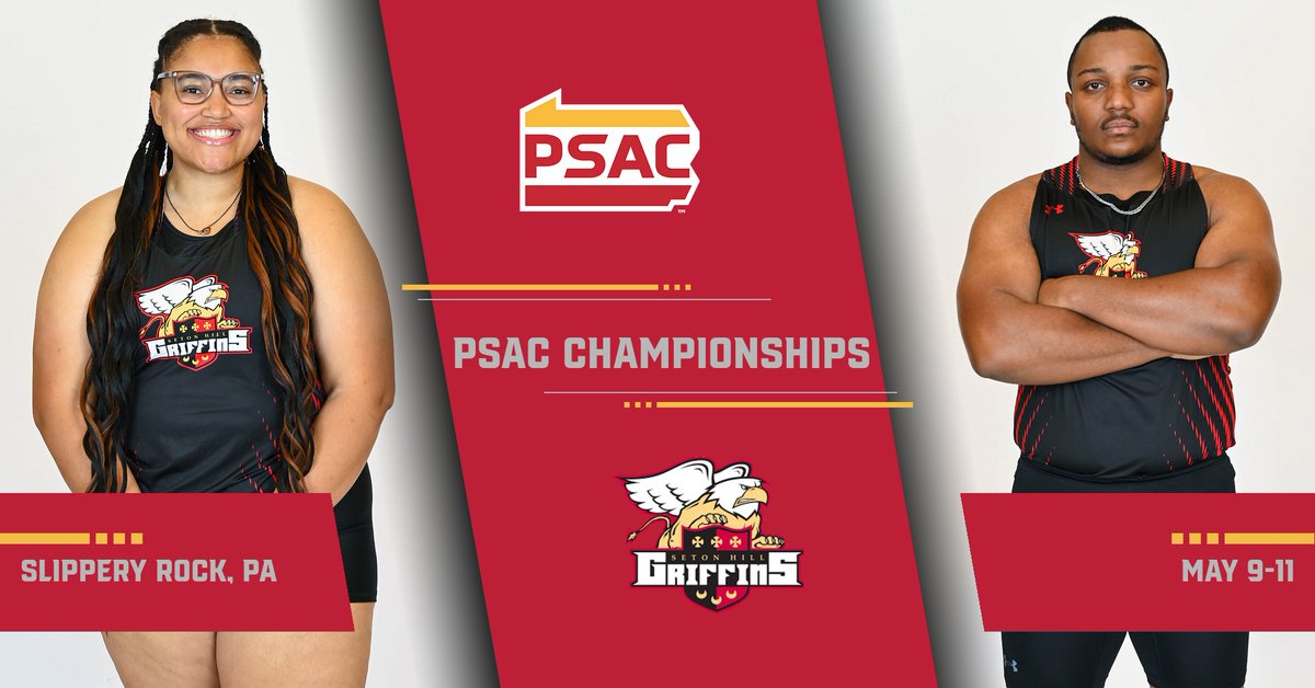T&amp;F: A few Griffins will begin action in the PSAC Outdoor Track and Field Championships on Thursday at Slippery Rock. 
Live results: results.leonetiming.com/?mid=7861
Live video: rockathletics.com/sports/2021/8/…
Tickets: fan.hudl.com/usa/pa/lock-ha…